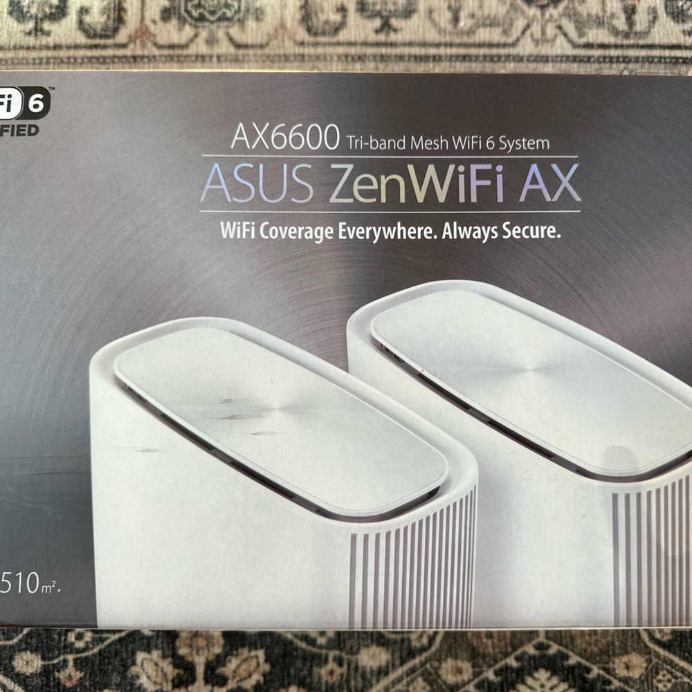ASUS Zen Wi-Fi AX tri-band mesh wi-fi 6 system